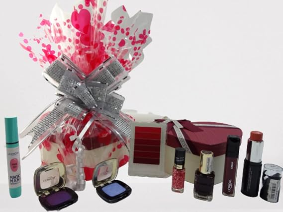 L'Oreal 7pc Luxury Make Up Beauty Box Gift Free Gift Wrapped Gift Set For Her