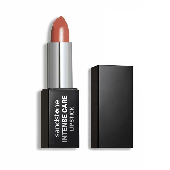Sandstone Scandinavia Intense Care Lipstick (40 Coral Beach) | Hydrating, Long-Lasting, Hypoallergenic, Fragrance-Free & Vegan