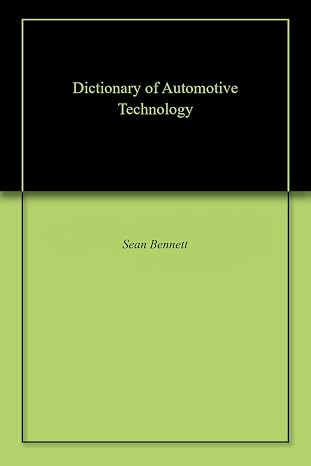 Dictionary of Automotive Technology