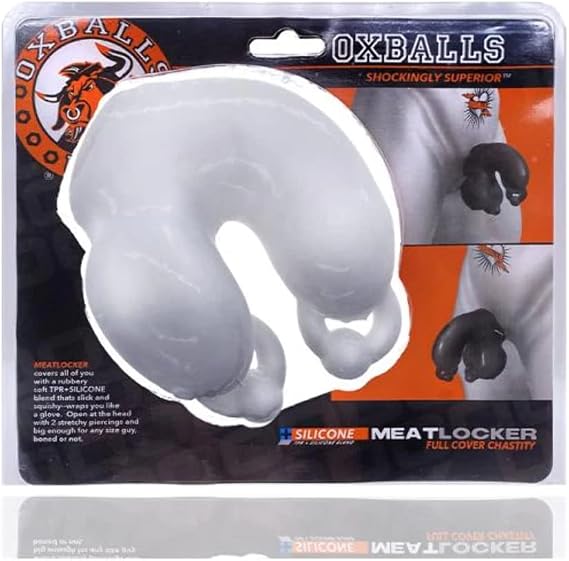 MEATLOCKER Chastity for Adults - White ICE