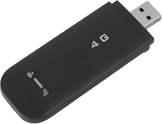 Portable Router, Hotspot Unlimited Data Portable Hotspot WPA WPA2 Encryption 4G LTE USB Support 10 Devices (Black)