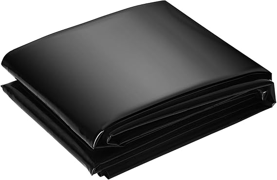 Pond Liner DIY Pond Liner, Small Pond Liner 18mil, Outdoor Fish Pond Liner Glue, for Garden Pond Garden Fountains Reservoir (Color : 18mil, Size : 8x100m/26.24x328ft)