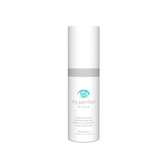My Perfect Eyes - The Perfect Cosmetic Company Instant Anti-Aging Anti-wrinkles Eye Cream - Reduces Dark Circles Fine Lines and Puffiness Under Eye Skin Tightening 100 application bottle, 10ml