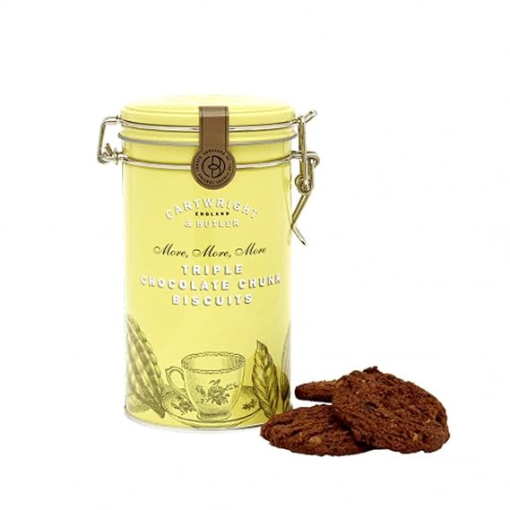 CARTWRIGHT & BUTLER Triple Chocolate Chunk Tin, 200 GR