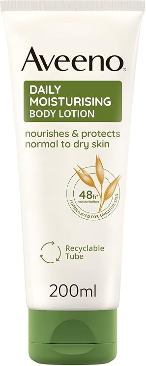 Aveeno Daily Moisturising Body Lotion for Sensitive and Dry Skin (1x 200ml)