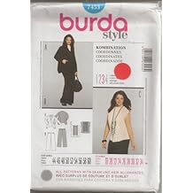 Burda 7453, Misses' Separates, Size 18-34