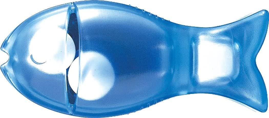 Marna K257B Fish Knife Sharpener Compact with Magnet Magnetic Knife Sharpener Blue