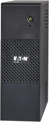 Eaton 5S700G Line Interactive UPS 700VA420W, 230V, 6 IEC C13 Outlets, AVR, LCD, USB & RJ45 Surge Protection, EcoControl ACE Included