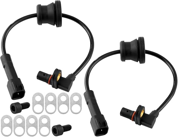 Rear ABS Wheel Speed Sensor Fits Chevrolet Equinox 2010-2017, GMC Terrain 2010-2017 - ABS Sensor-2 Pack