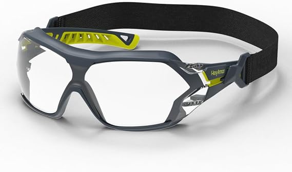 HexArmor MX225G Premium Gasketed Safety Glasses Anti-Fog & Scratch Resistant ANSI Z87+ High Impact Rated