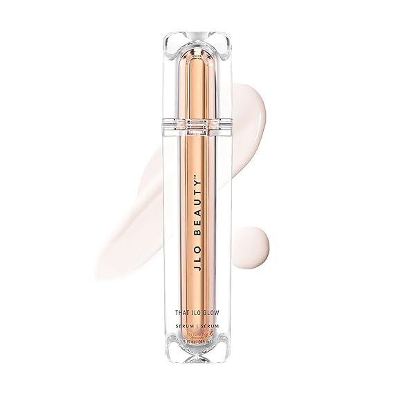 JLO BEAUTY That JLO Glow Brightening Serum, Niacinamide & Squalane, 1.5 Oz | Niacinamide & Squalane Brighten, Firm & Even Skin Tone For A Smoother, More Radiant, Lifted-Looking Glow