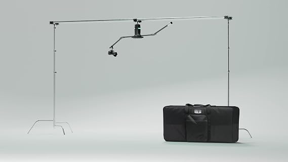 MARBL Orbit Pro Kit. 360 Degree Camera Dolly System Trackless Motorized Overhead Camera Mount for videographers, interviewers, Music Videos, 360 photobooths, livestreams