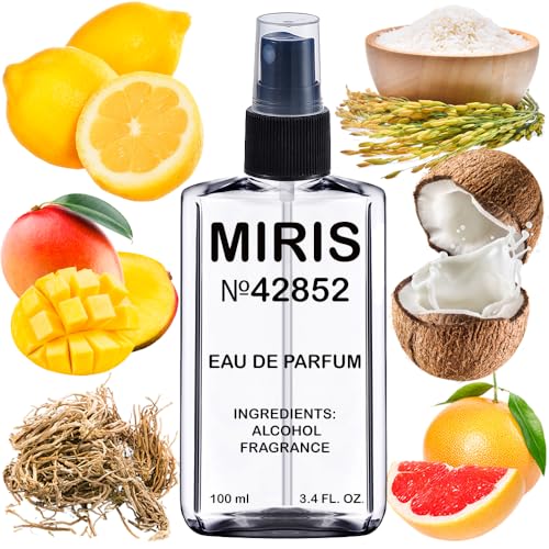 MIRIS No. 42852, Inspired by Moonlight in Heaven, Long-Lasting Unisex Eau de Parfum for Women & Men, Spray 3.4 Fl Oz  100 ml