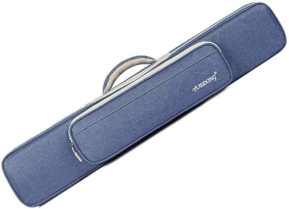LANDTOM Luxury Bamboo Flute/Xiao Flute Long and Large Storage case/bag with Adjustable Shoulder Strap and Handler (90CM)