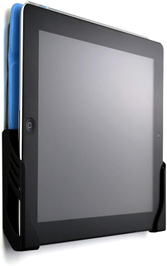 Dockem Koala Tablet Wall Mount - Screw-in Version: Universal Dock for iPads, iPad Air/Mini/Pro, Samsung Galaxy Tab/Notes, Android Tablets and More [Black Brackets]