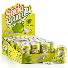 Zazers | Soda Can Fizzy Candy | Fizzy Orange Flavored Hard Candies | Novelty Candy | Kosher | Gluten Free | 24 x 0.42 oz (12g) Bulk Pack