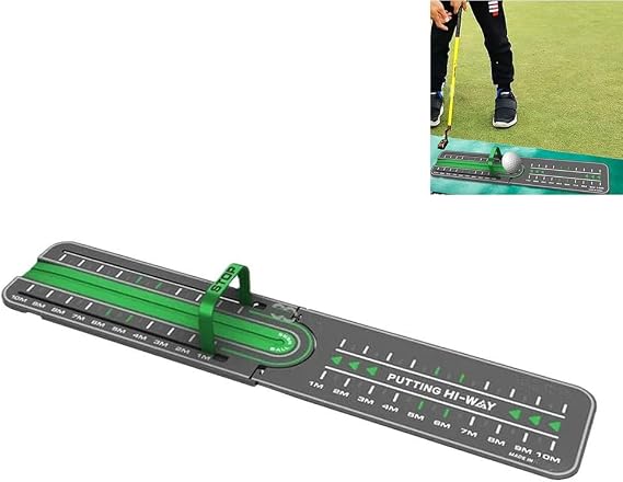 Golf Precision Distance Putting Drill Golf Putting Training Aid Putter Practice