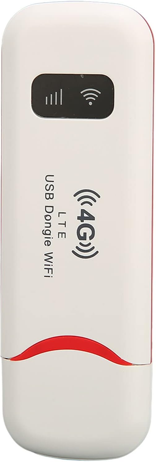 Portable Hotspot for Travel, USB 4G LTE Mobile Router, Pocket Mobile Hotspot with USB Powered, WPA WPA2 Encryption, Mobile Hotspot Pocket Router Supports 10 Users