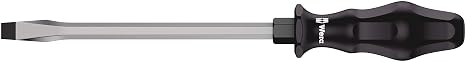 Wera 05018272001 Kraftform Plus 932 A Slotted Screwdriver, 12mm Head, 8" Blade Length