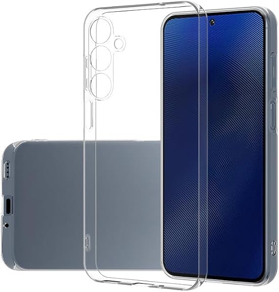 Case compatible with Coverzone Galaxy A16 Super Flexible Built Camera Protected Super Transparent Cover compatible with Silicone Galaxy A16 Protecting from Dust and Dirt