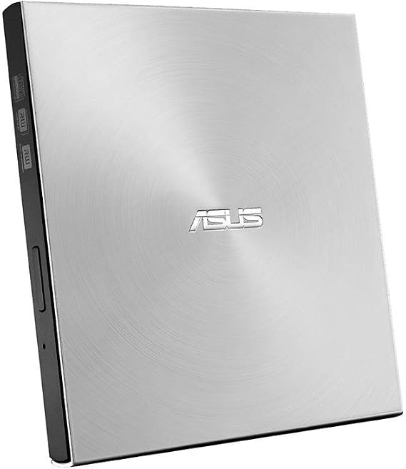 ASUS SDRW-08U7M-U external ultraslim 8X DVD writer, Bundle 2 pcs M DISC, Mac Compatible, 13.9mm Ultraslim, M-DISC support, Disc Encryption, Unlimited Webstorage(12 months), NERO Backitup, E-Green