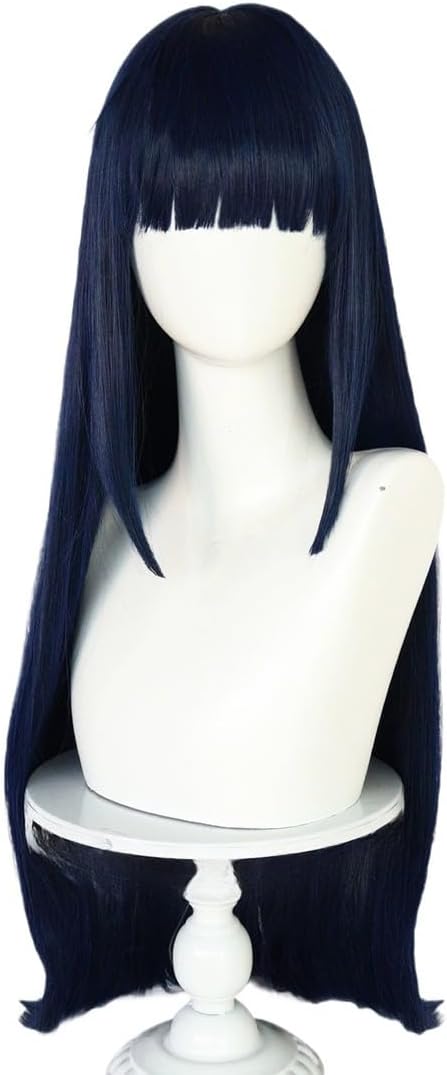 Naruto Hinata Cosplay Wig, Unisex, Heat Resistant, Halloween, Cosplay Wig
