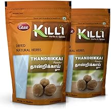 KILLI Bibhitaki | Thandrikkai | Beleric | Terminalia belerica | Baheda Powder, 100g (Pack of 2)
