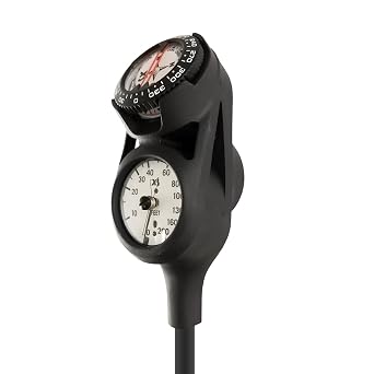 XS Scuba Navigator Console - 3 Gauge Imperial