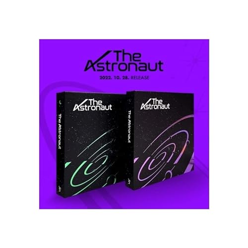 BTS JIN The Astronaut 1st Single Album Folding poster on pack+Photobook+Lyric card+Postcard+Graphic sticker+Seal sticker+Photocard+Tracking Random