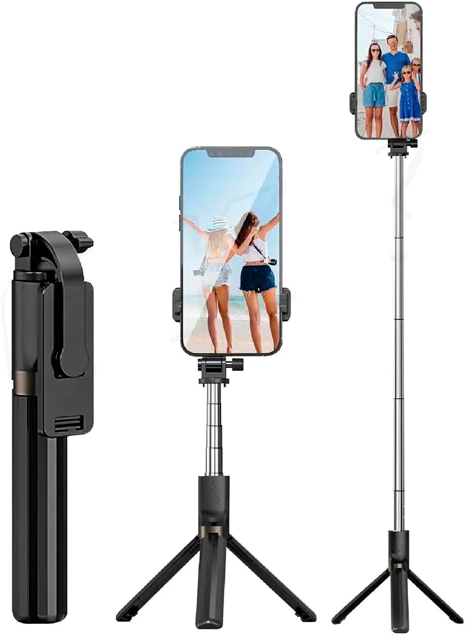 Tripod Ultra Lightweight 360 Degree Rotatable Head for Coverzone Smartphones Stabilizer G5 for Foldable Video Recording Compatible with Android and iPhone Model G5