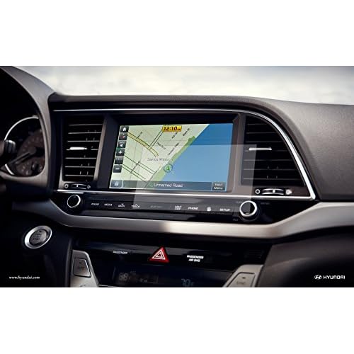 Screen Protector Set of 2 for 2014 2015 2016 2017 Hyundai Sonata 8 Sport Limited Touch Screen Display Navigation System Anti Glare Anti Scratch Filters UV