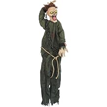 Cadılar Bayramı Zombi Figürlü Asılabilir Halloween Hareketli Parti Dekoru 120 cm