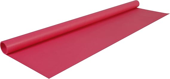 Papiertiger Coloured Kraft Paper Roll Ideal for Gift Ideas and Craft Projects (Deep Red 1 Roll 10 m x 70 cm)
