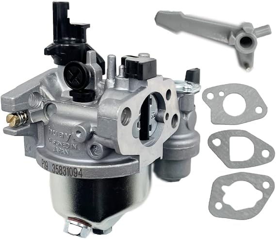 Huayi Carburetor Assembly Compatible with YardMax YT4565 208cc Rear Line Tiller B&S Powered Carb