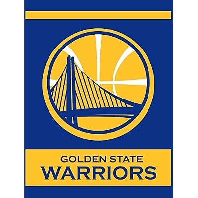 NBA Golden State Warriors Banner Licensed Twin Silk Touch Blanket Throw