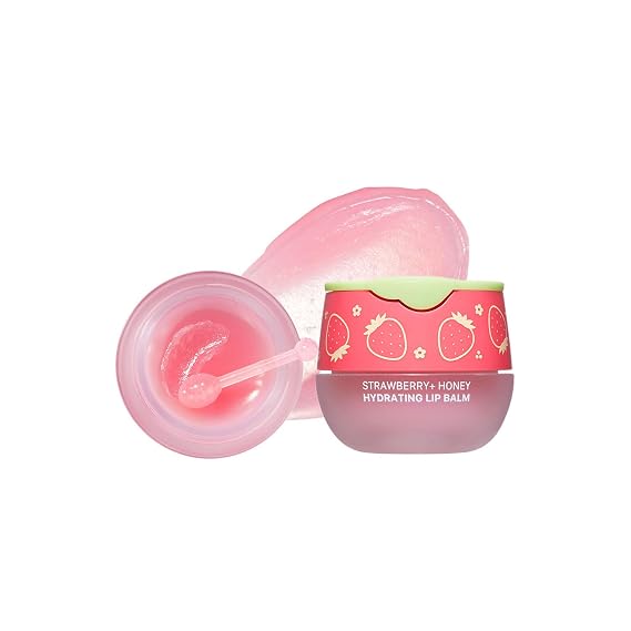 Look At Me Strawberry Honey Moisturizing Korean Lip Balm, 0.2 fl oz