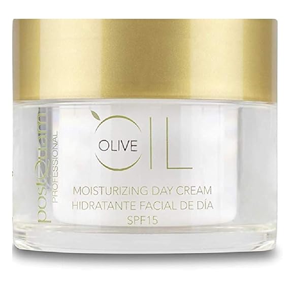 postQuam Day Olive Cream 50ml - Hyaluronic Acid - Vitamin C - Olive Oil - Spanish Beauty - Deeply Moisturizes - Renew - Skin Care Cell Renewal - Moisturizing Effect - For All Skin Types