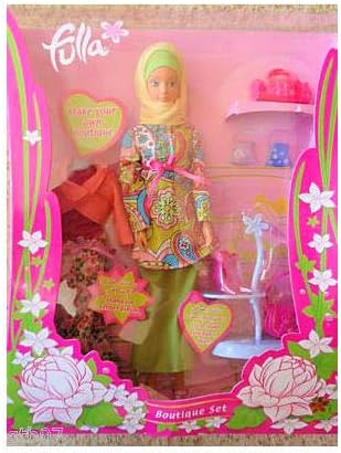 Fulla Doll With Handmade Hijab, Muslim Doll, Hijabi Doll