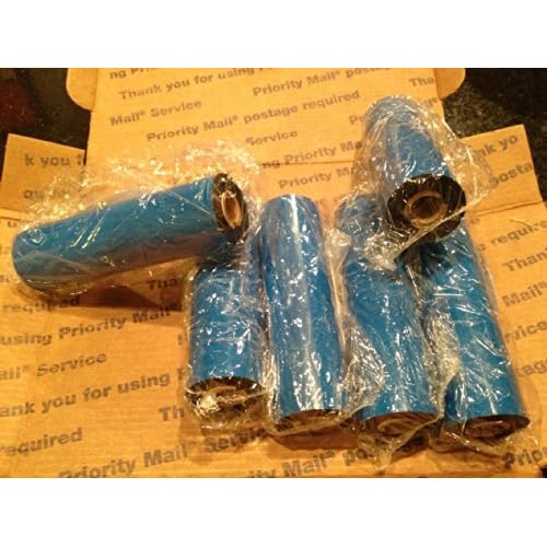 4.33 x 244 Thermal Transfer Ribbon - 1 Roll. Resin Enhanced Wax for Zebra Eltron Datamax Zebra GC420t GK420t GX420t TLP2442 TLP2844