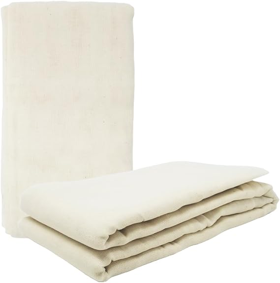 Etamine Fabric, Grade 90 Ultra Fine Cheesecloth 36 Sq Feet for Cooking, Strainer, Filter, and Nut Milk Bag
