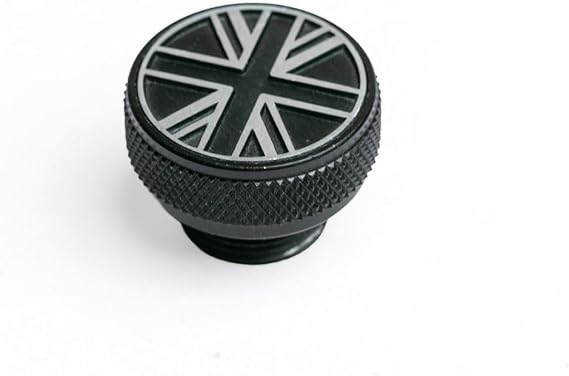 Cafe Twin x Trip Machine Company Union Jack Engine Oil Filler Cap Die-Cast Aluminum Cover for Royal Enfield Motorcycle