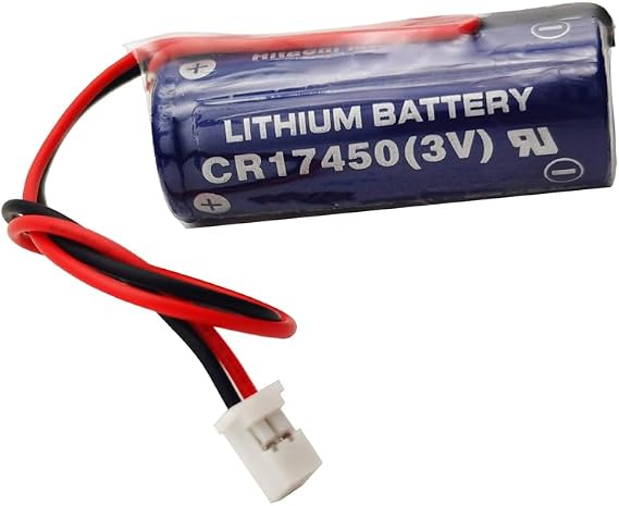 (1-Pack CR17450 3V 2600mAh Non-Rechargeable Disposable Lithium Battery