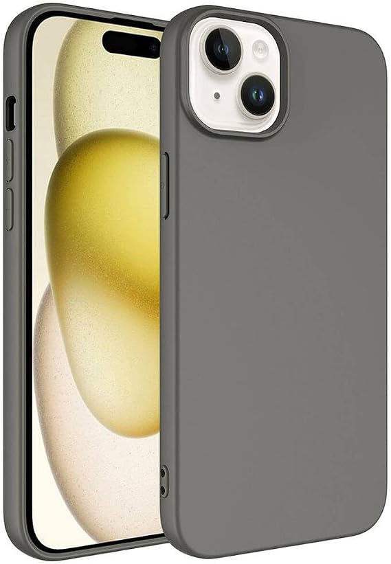 Case Dark Gray Launch Cover Original Compatible with Spia Apple iPhone 15 Plus (Compatible with Apple iPhone 15 Plus, Dark Grey)