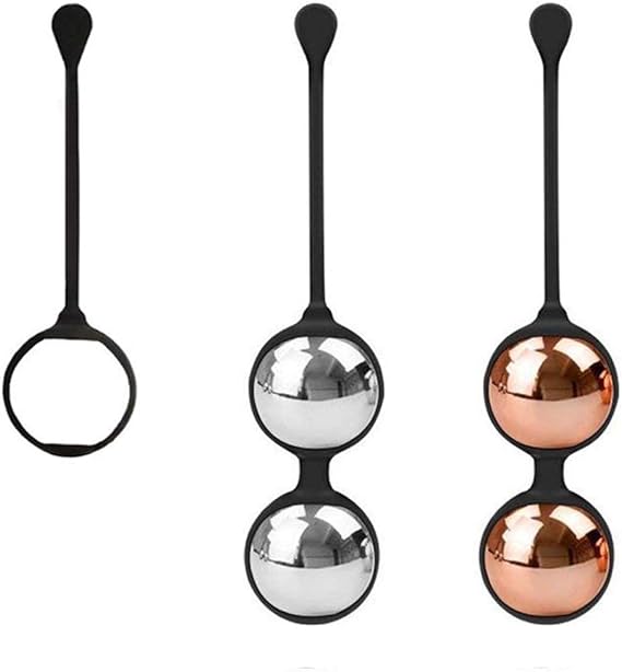Kegel Exercise Weights - Bladder Control & Pelvic Floor Exercises - Set of 4 Premium Silicone Cones with Training Kit for Women: Beginners & Advanced