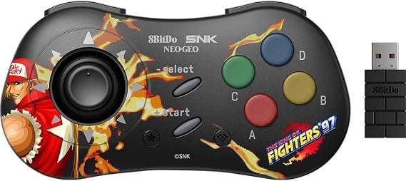 ネオジオミニ/Android9.0以上/PC対応8BitDo NEOGEO Wireless Controller Terry Bogard