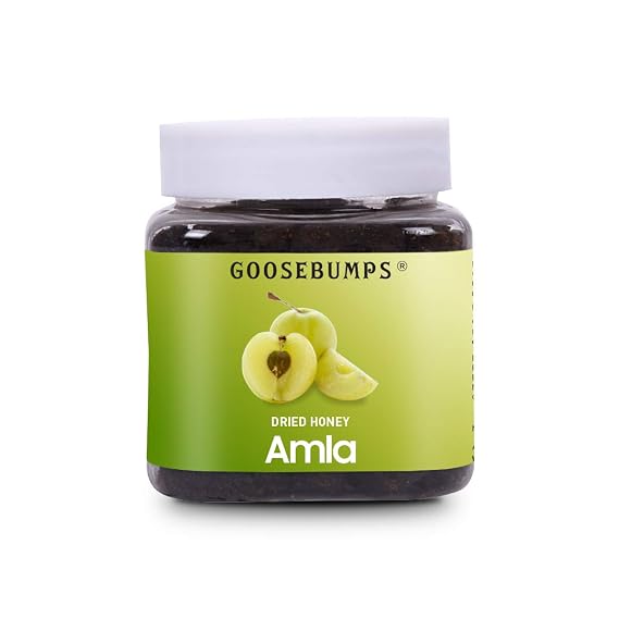Goosebumps Pickles Natural Dried Honey Amla (Indian Gooseberry) (250 Gram Pack Of 1) 250 g (Pack of 1)