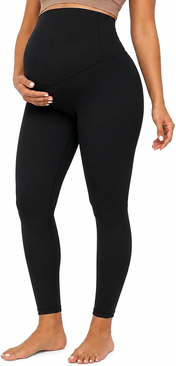 Sunzel Maternity Leggings, Over Belly Pregnancy Yoga Pants, Buttery Soft
