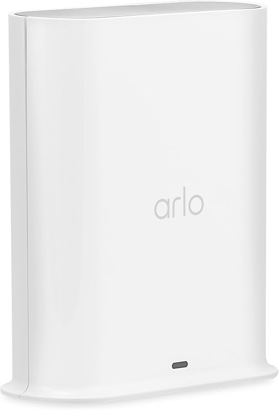 Arlo Pro SmartHub, Arlo Certified Accessory - Connects Cameras to Wi-Fi, Works with: Essential (1/2/3/3 XL, Pro 5S/6/6 XL, Ultra Cameras, Floodlight, Video Doorbell Cameras