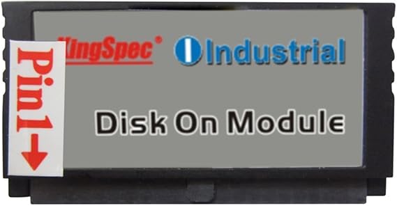 Kingspec 44PIN IDE PATA MLC 2GB 4GB 8GB 16GB 32GB DOM SSD Disk On Module For Network PC,Gaming (44PIN IDE PATA 4GB)
