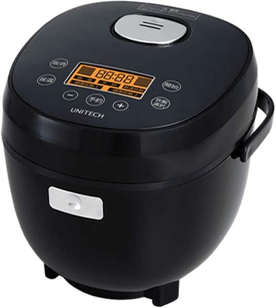 Unitec RB-65B Sugar Cut Rice Cooker, 3 Modes, Up to 33 Percent Sugar Cut, 3.5 Cook Diet, Carbohydrate Diet, Compact